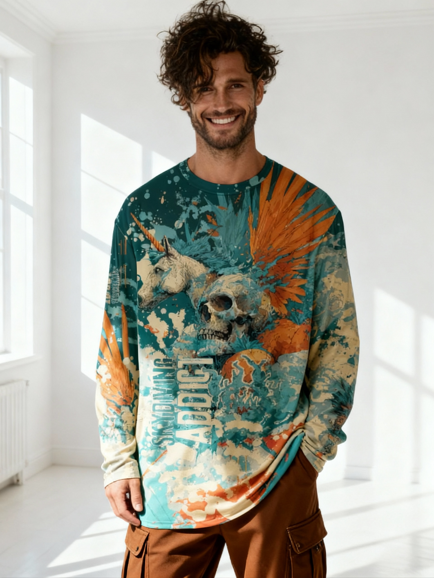 Skydiving longsleeve Extra Long